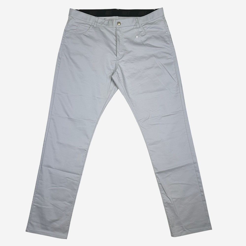 Nike Dri-FIT Slim Fit Golf Pants Gray Performance Men's 36x34